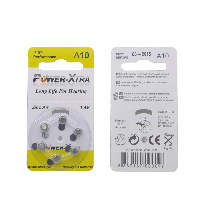 high quality zinc air battery wholesale for hearing aid-1