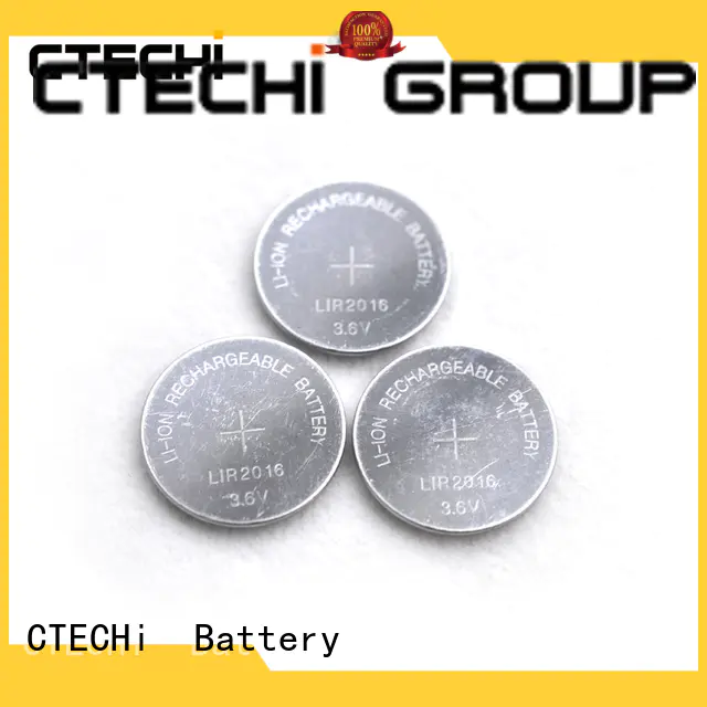 small rechargeable button battery wholesale for watch CTECHi