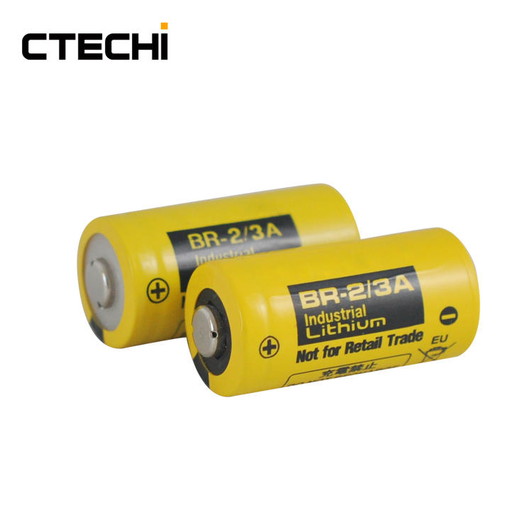 High temperature lithium battery BR-2/3A