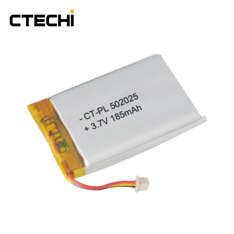 Conventional square lithium ion battery customization PL502025 3.7V Manufacture