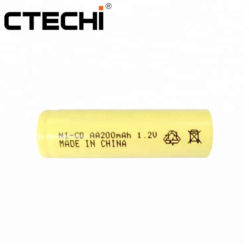 NiCd AA 200mAh 1.2V Rechargeable Battery for Power tools