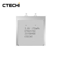 Customized 3V 170mAh CP Battery RFID Ultra Thin Film Battery