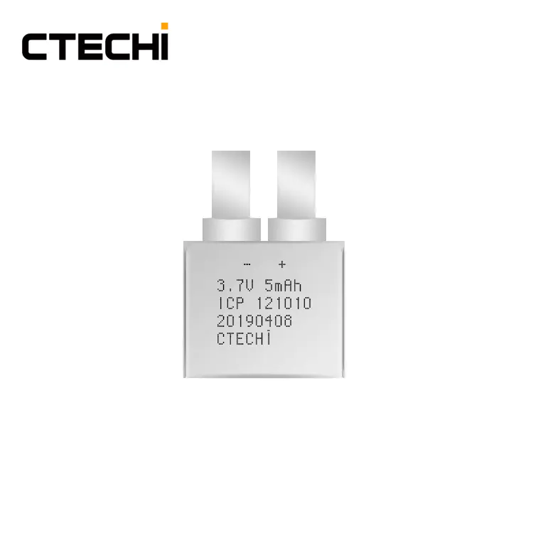 Hot Sell 3.7V 5mAh Smallest Thin Film Cell OTP Card Film Battery
