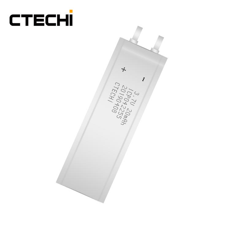 Factory 3.7V 20mAh Smart Cards Rechargeable Micro Thin Battery