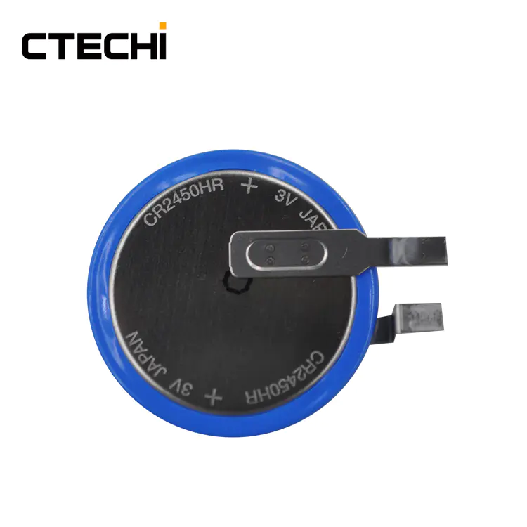 CR2450HR 3V 550mAh Primary Button Cell for Tracking Locating Devices