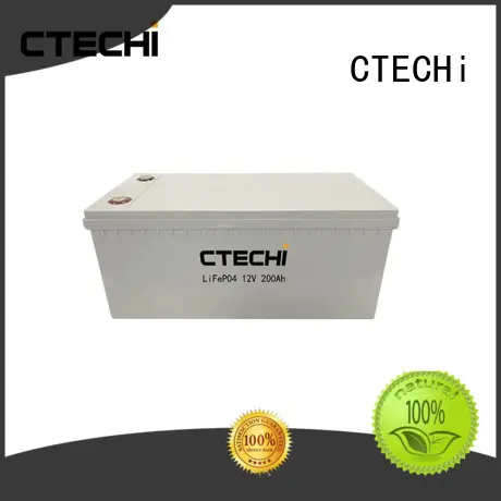CTECHi capacity lifepo4 batterie series for RV