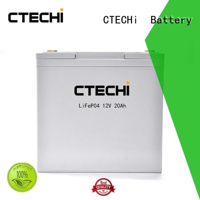 CTECHi durable lifepo4 battery pack customized for travel