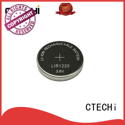 CTECHi charging rechargeable coin cell battery manufacturer for watch