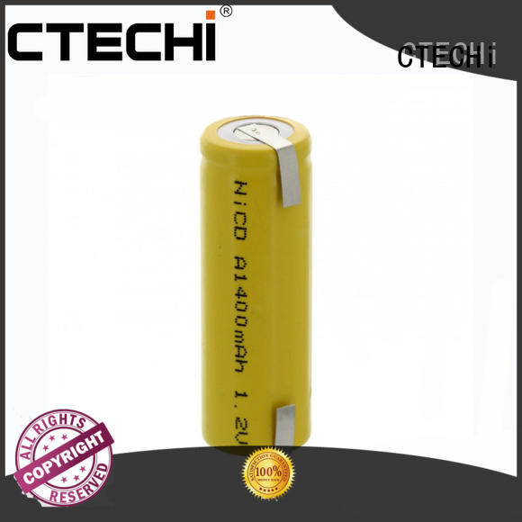 Battery Rechargeable A NiCd 1.2V 1400mAh