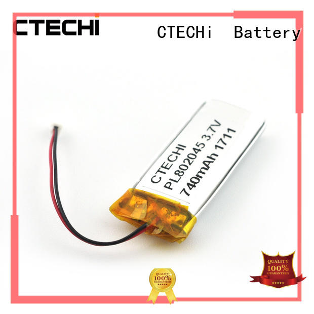 Conventional lithium ion polymer battery PL802045 3.7V