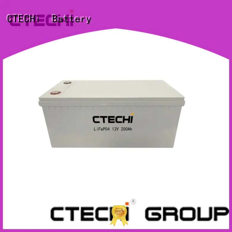CTECHi lifepo4 batterie supplier for travel