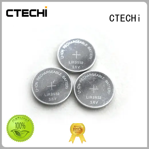 CTECHi rechargeable coin cell factory for watch