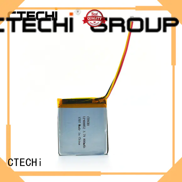 polymer batterie customized for electronics device CTECHi