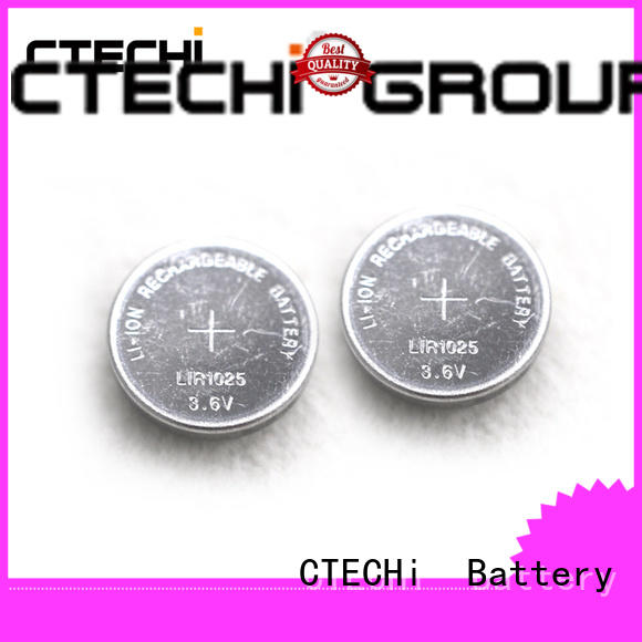 small rechargeable button battery manufacturer for watch CTECHi