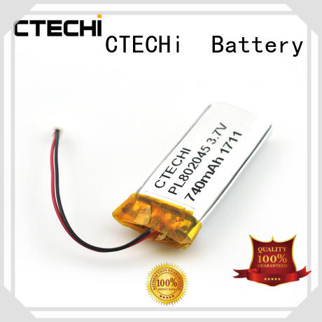 CTECHi lithium polymer battery series for electronics device