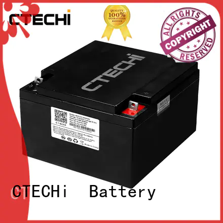 CTECHi durable lifepo4 lithium battery 12v100ah for travel