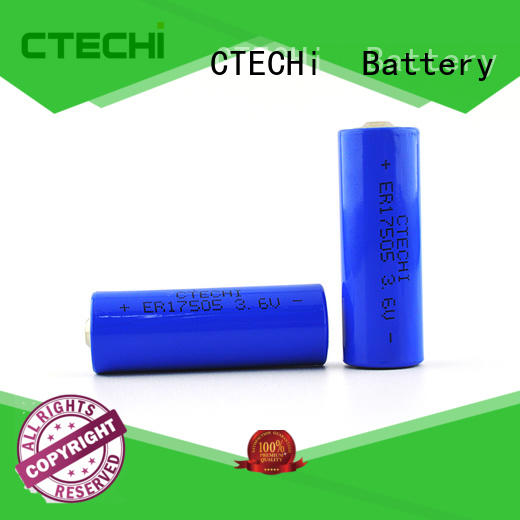 High capacity electric meter clock lithium battery ER17505