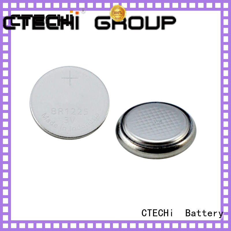 High temperature button primary lithium battery BR1225