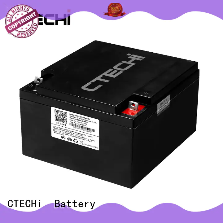 portable lifepo4 lithium battery supplier for golf car CTECHi