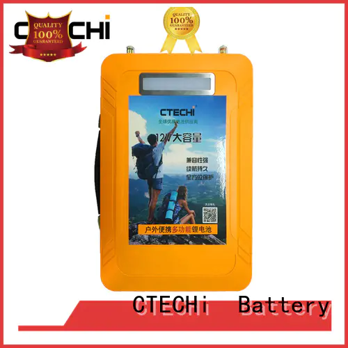 CTECHi durable lifepo4 battery india customized for travel