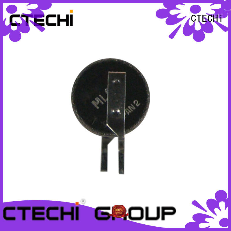 rechargeable button battery design for calculator CTECHi