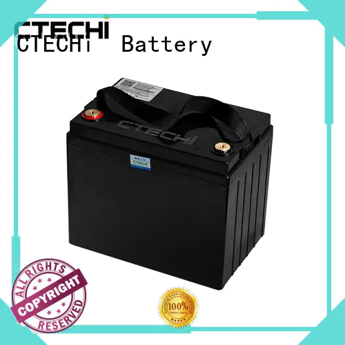 CTECHi portable lifepo4 lithium battery customized for travel