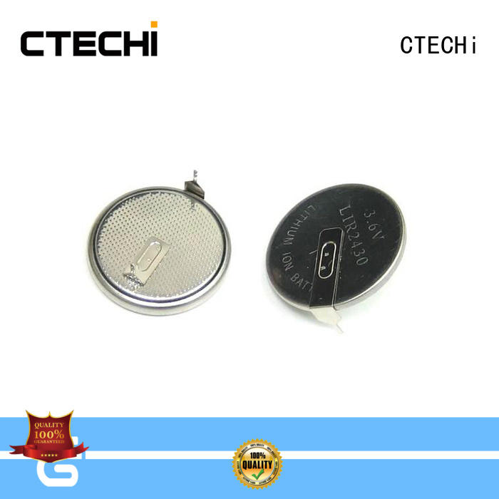 CTECHi electronic rechargeable button batteries design for watch