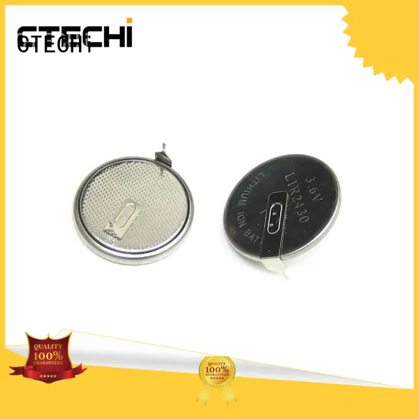 lithium button cell batteries rechargeable 36v for car key CTECHi
