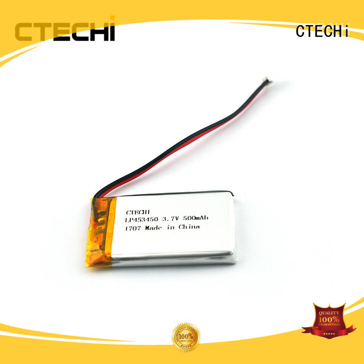 Lithium ion square polymer battery PL453450 3.7V