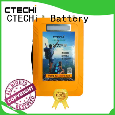 CTECHi small batterie lifepo4 9ah for travel