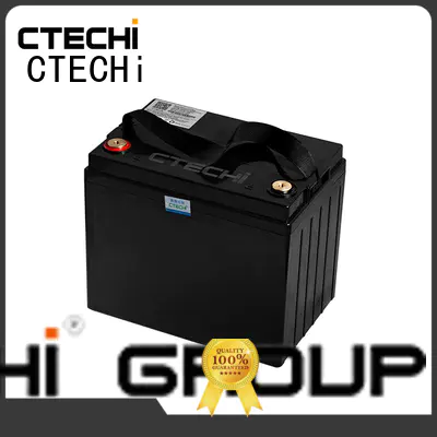 CTECHi 12v lifepo4 battery charger supplier for golf car