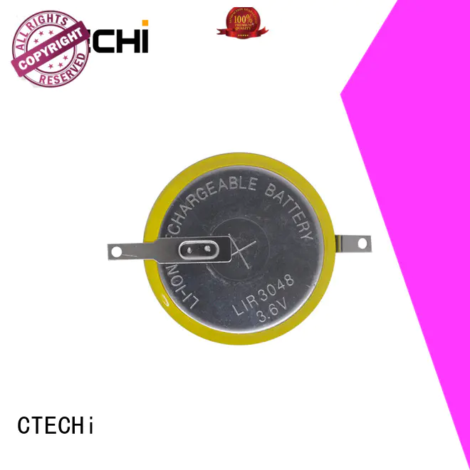 CTECHi rechargeable button battery wholesale for calculator