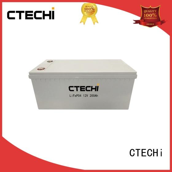 compact lifepo4 battery 40ah for RV CTECHi