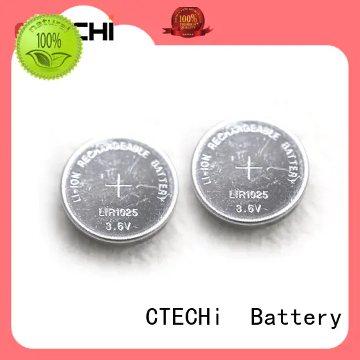 power rechargeable button battery wholesale for car key CTECHi