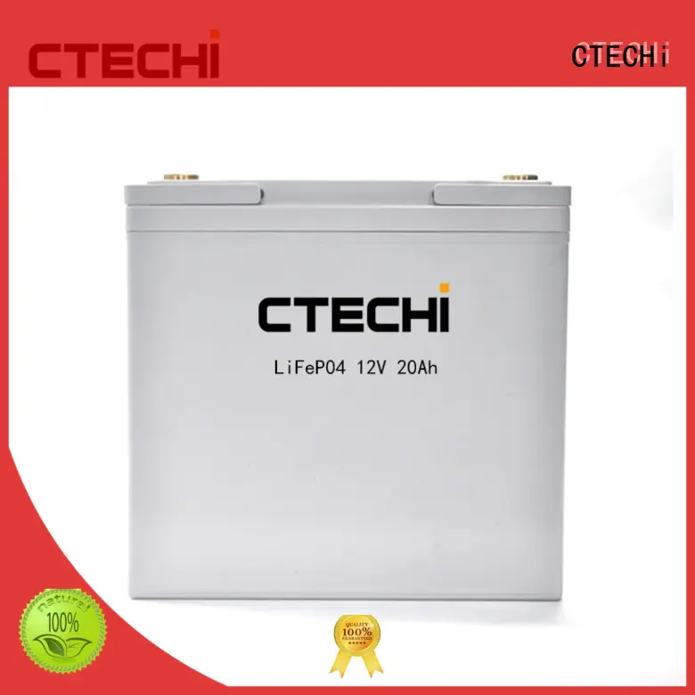 CTECHi 12v lifepo4 battery charger personalized for golf car