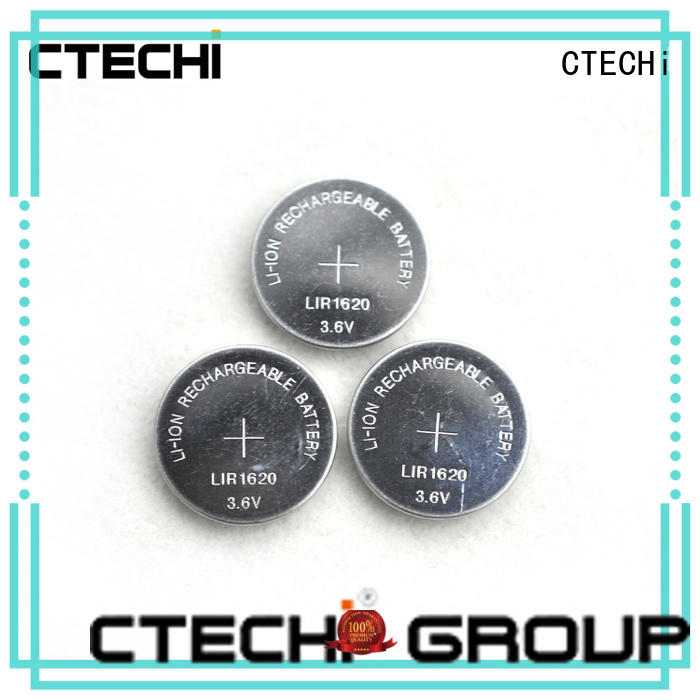 voltage rechargeable button batteries miniature for watch CTECHi