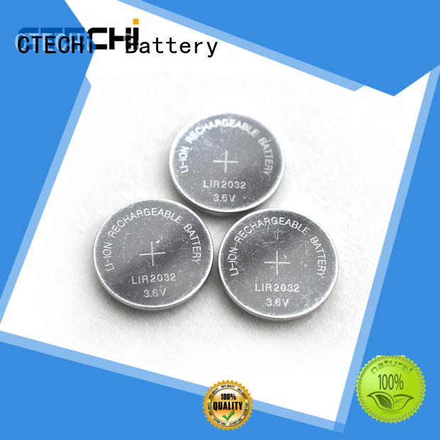 CTECHi rechargeable button battery factory for watch