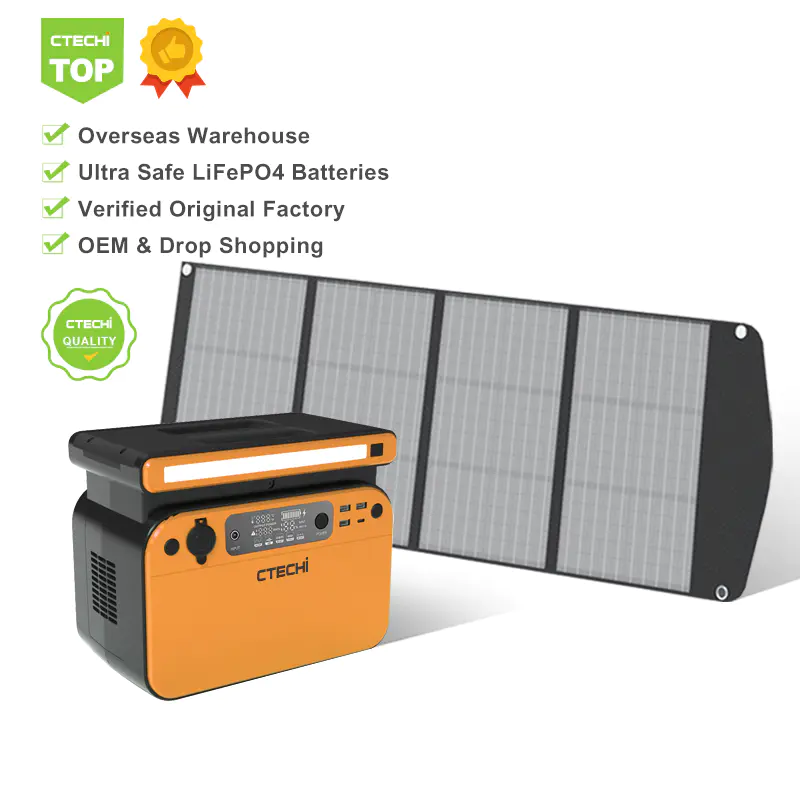 2022 Latest Power Station in Solar Energy Systems for Outdoor Camping 220V Ac Outlet power station for sale