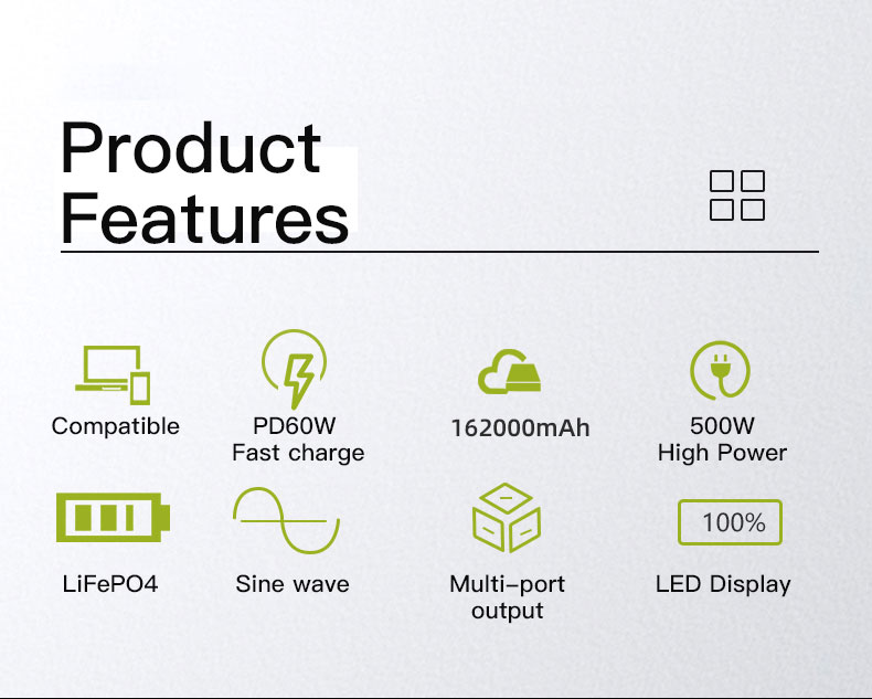 CTECHi professional lithium ion power station customized for camping-2