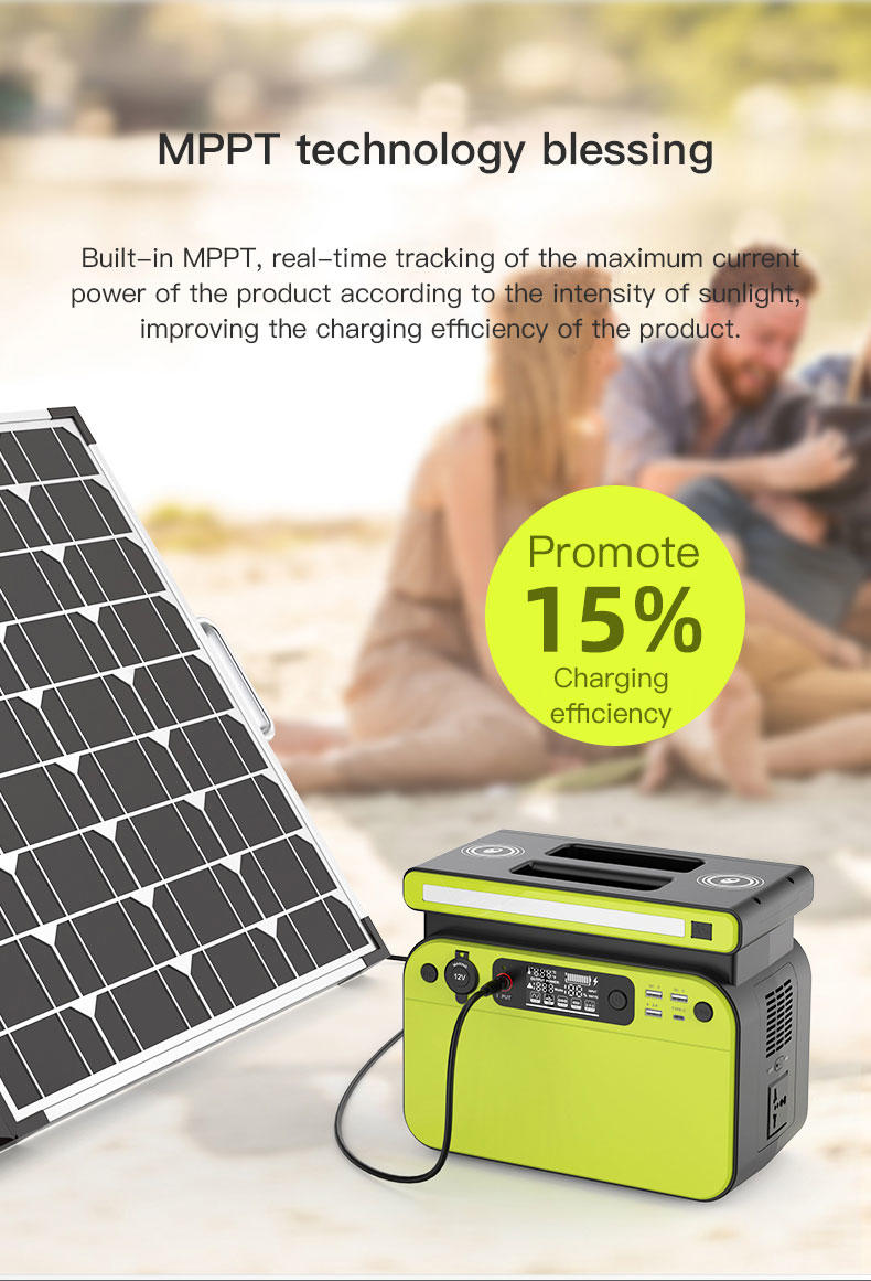 certificated portable solar power station manufacturer for household