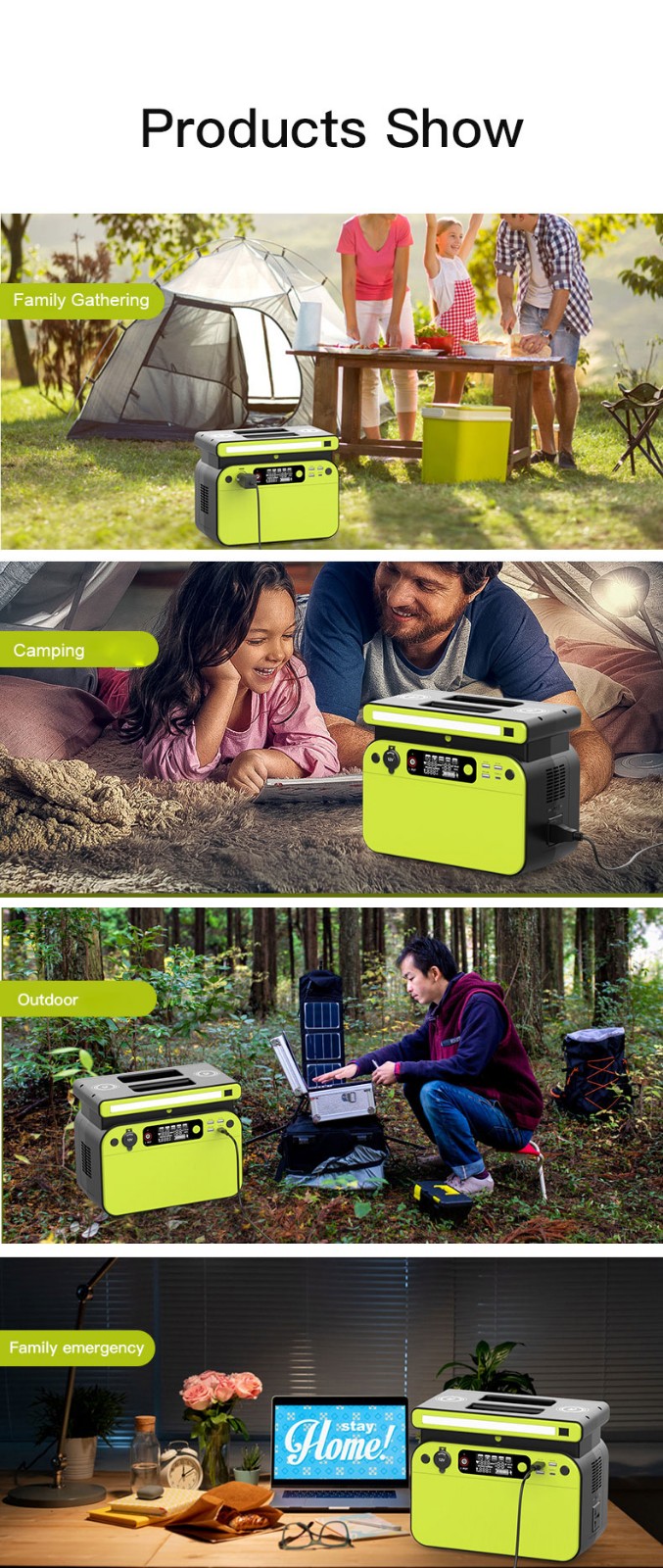 CTECHi professional lithium ion power station customized for camping-17