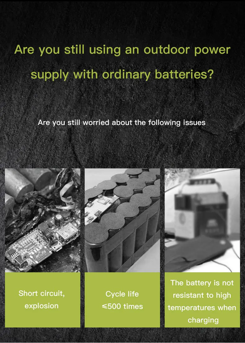 CTECHi certificated lithium battery power station manufacturer for commercial