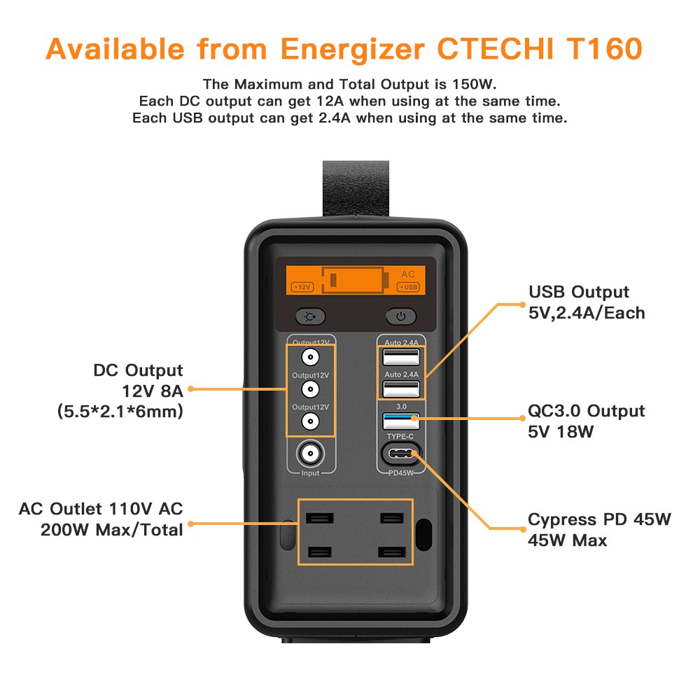 CTECHi best camping power station customized for commercial