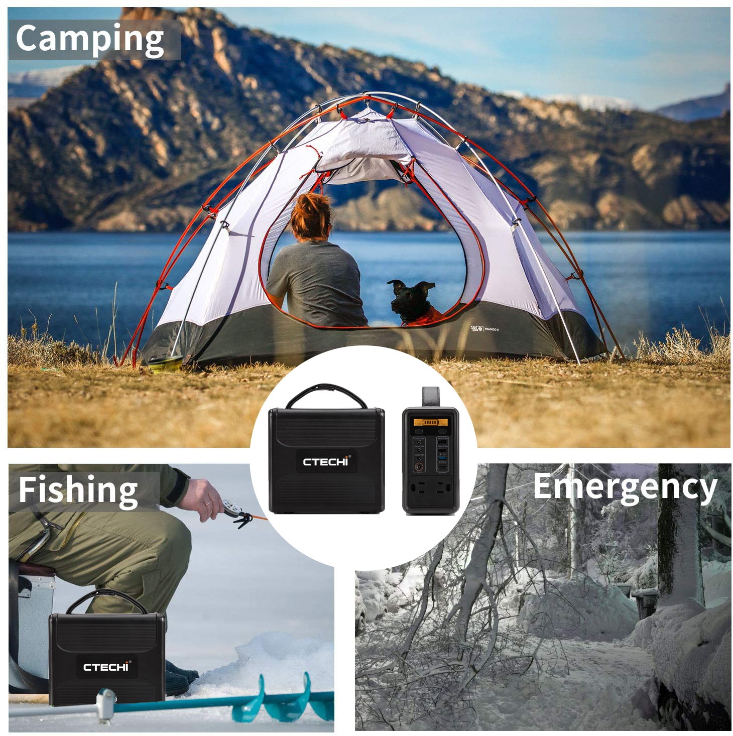 CTECHi certificated camping power station manufacturer for outdoor-7