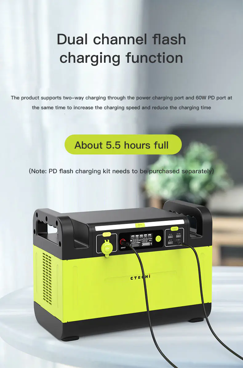 CTECHi sturdy battery power station manufacturer for outdoor