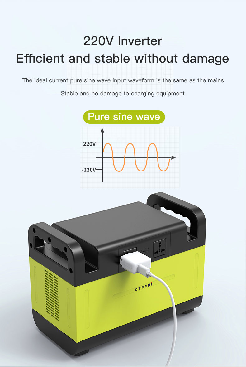 certificated lithium ion power station personalized for camping-9