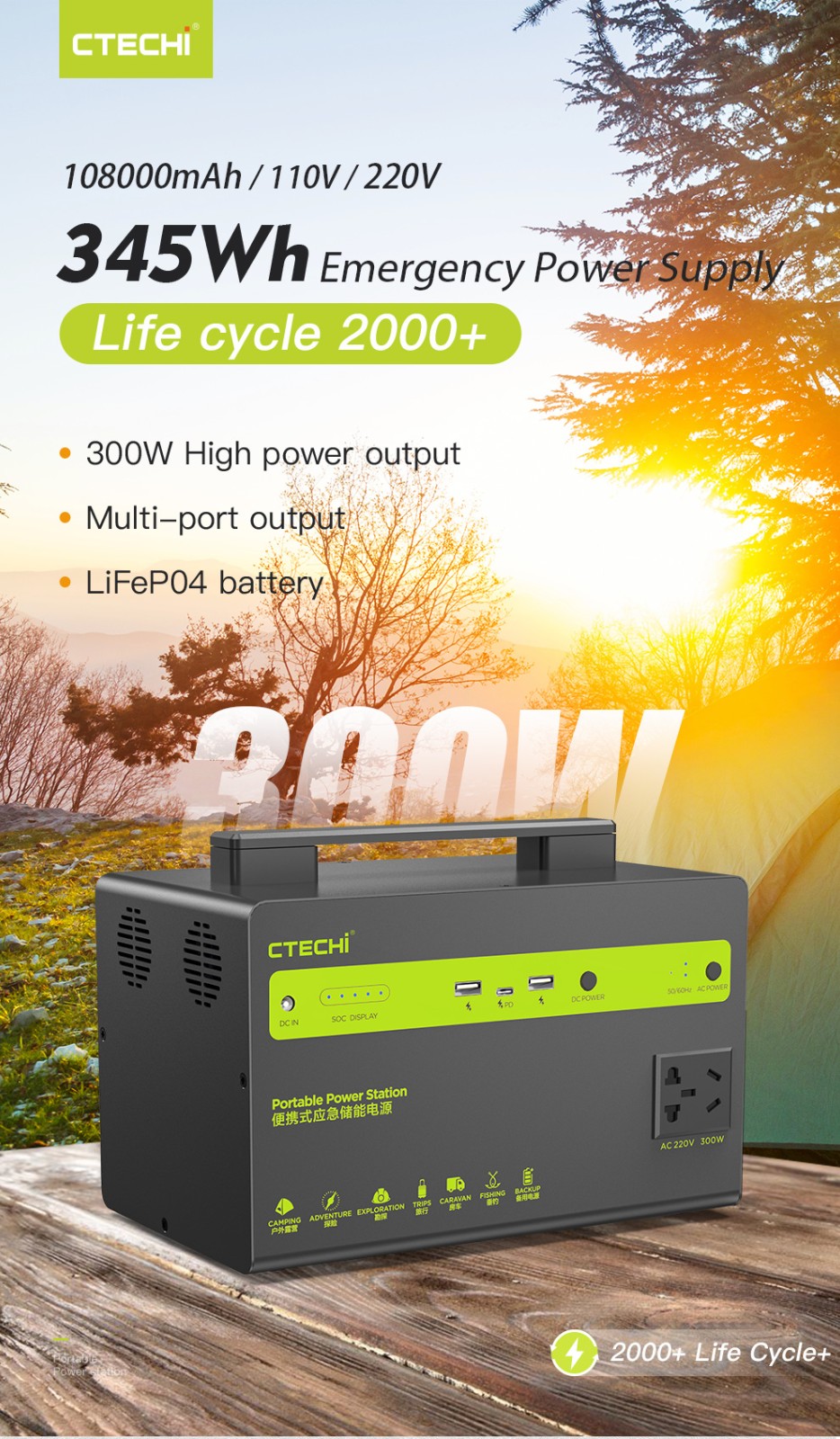 stable camping power station manufacturer for outdoor-1