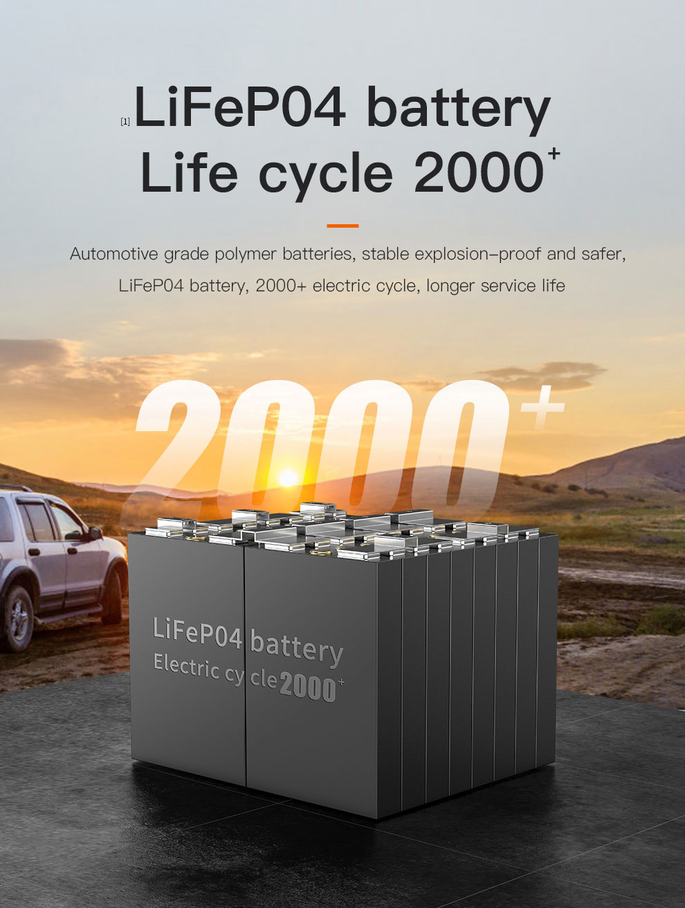 certificated battery power station customized for household