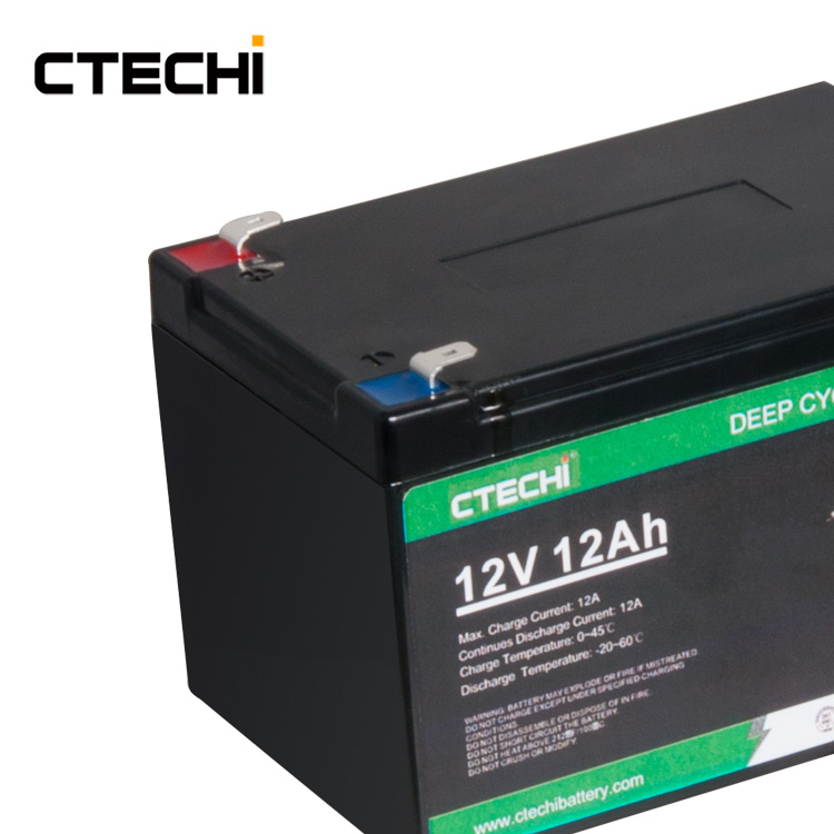 12v 12Ah Lithium LiFePO4 Battery – Kewei New Energy