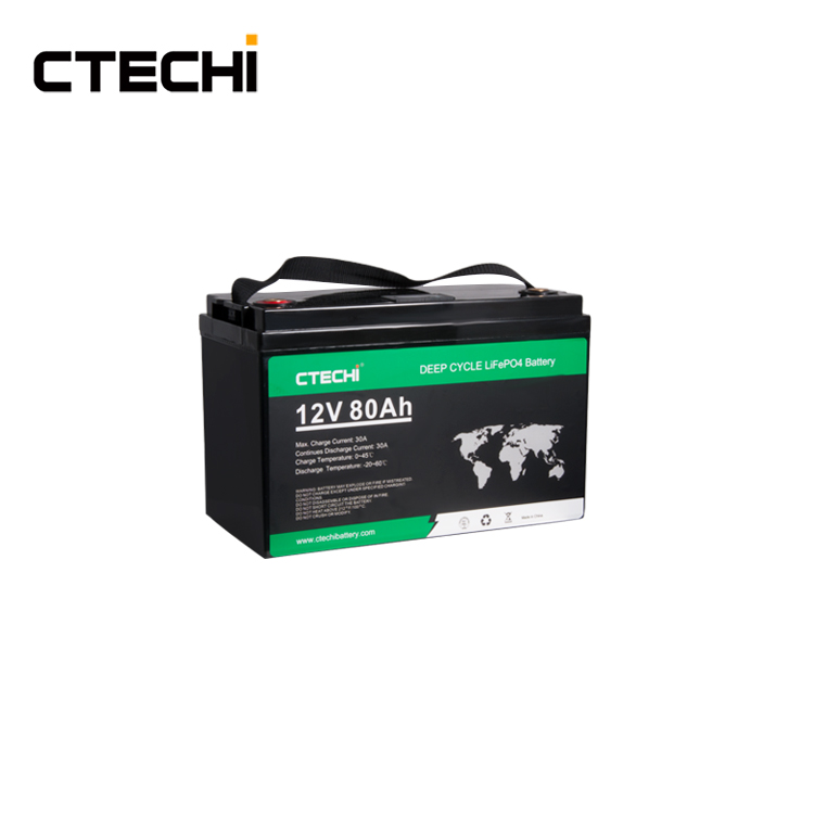Chargex® 12V 80AH Lithium Ion Battery